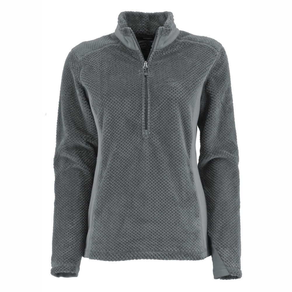 white sierra diamond fleece 1/4 zip 