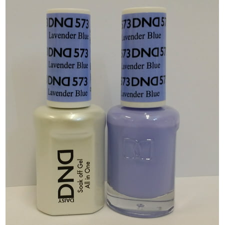 DND Nail Polish Gel & Matching Lacquer Set (573 - Lavender Blue ...