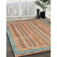 thumbnail image 2 of Ahgly Company Indoor Rectangle Abstract Red Abstract Area Rugs, 2' x 4', 2 of 6