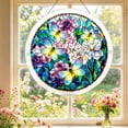 thumbnail image 6 of Beforeyayn Acrylic Puzzles Suncatcher Window Hanging, 83 Pieces 7.4 Inch Puzzle For Gift Lovers, Window Or Garden, Acrylic Suncatcher Decor For Women Men Mom Birthday, 6 of 6