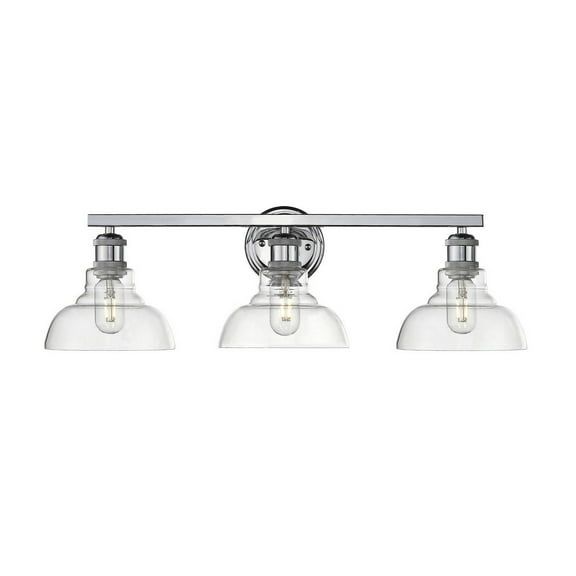 Yep by Golden Lighting Carver 3-light Vanity in Chrome
