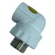 thumbnail image 2 of Conector de Codo de Rosca PPR, Ingredientes No Tóxicos, Inodoros e Insípidοs. , Duradero de Agua Cola Conector de codo de rosca macho, 2 of 8