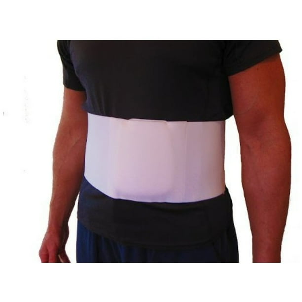 FlexaMed Umbilical Hernia Belt with Compression Pad 6" Wide (S