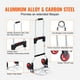 thumbnail image 5 of Carrito de aluminio plegable VEVOR con capacidad de carga de 80 kg, 5 of 9