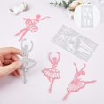 thumbnail image 3 of 4Pcs Ballerina Metal Cutting Dies Elegant Women Die Cuts for DIY Scrapbooking Wedding Birthday Valentine's Day Cards Making Album Envelope DecorationMatte Platinum, 3 of 9