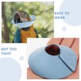 thumbnail image 4 of unbranded Collar Protector Para Loros En Microfibra Azul Y Cómodo Para Evitar Daños, 4 of 7
