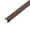 Brown, variant on Outwater Plastic T-molding 1/2 Inch Black Flexible Polyethylene Center Barb Tee Moulding 250 Foot Coil