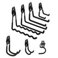 thumbnail image 4 of Crochet de Garage Double Crochet Organisateur Mural Rangement Utilitaire Jardin Grand-Rond 2 Pcs, 4 of 6