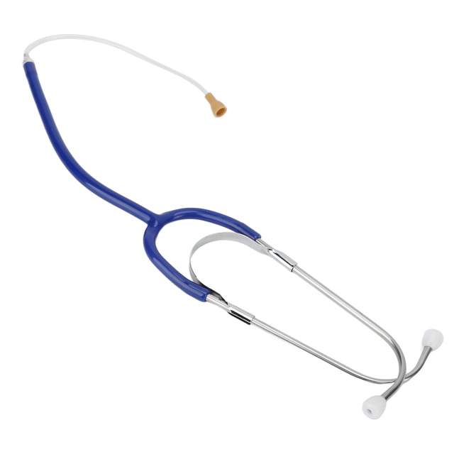 Listening Stethoscope, Metal Hearing Aid Stethoscope For Noise Detection Dark Blue