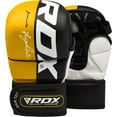 thumbnail image 5 of RDX Martial Arts T6 Grappling Gloves, Yellow, X-Large, 5 of 9