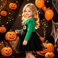 thumbnail image 7 of RFQWOVSR Girls Long Sleeve Tutu Mesh Princess Dress Halloween Party Gown 5-6 Years, 7 of 7