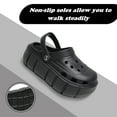 thumbnail image 3 of Gardener Platform Clogs Fashion Beach Sandals Slippers for Women Comfortable Slip On Garden Shoes, 3 of 7