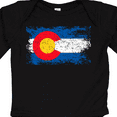 thumbnail image 4 of Inktastic Colorado Flag Distressed Look Boys or Girls Long Sleeve Baby Bodysuit, 4 of 5