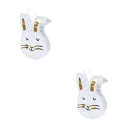 2pcs Cartoon Easter Pinata Rabbit Hanging Pendant Easter Party Favor Hanging Decor