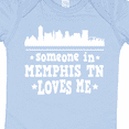 thumbnail image 4 of Inktastic Memphis Tennessee Someone Loves Me Skyline Boys or Girls Baby Bodysuit, 4 of 5