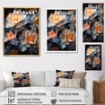 thumbnail image 4 of Designart "Dance Of Beautiful Rainy Lotus" Lotus Wall Art Living Room, 4 of 7