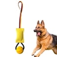 thumbnail image 4 of Arnés de entrenamiento interactivo de fibra de alta densidad para masticar, con doble costura y correa larga de tela pura, adecuado para uso moderado, 4 of 5