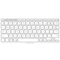 Logitech Keys-To-Go 2 Wireless Slim Keyboard, Pale Gray English