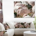 thumbnail image 3 of Design Art Pat De Flamants Roses Se Bouchent Art Sur Toile, 3 of 3