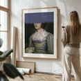 thumbnail image 2 of Portrait of Vintage Woman Collage  - Photography Surrealism Modern Art Vintage Pop Art Fashion Victorian Abstract Oak Framed Wall Art Print 24 x 36 inches, 2 of 15