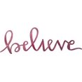 thumbnail image 2 of Primtives Metal Cut Out Words - Believe, 2 of 2