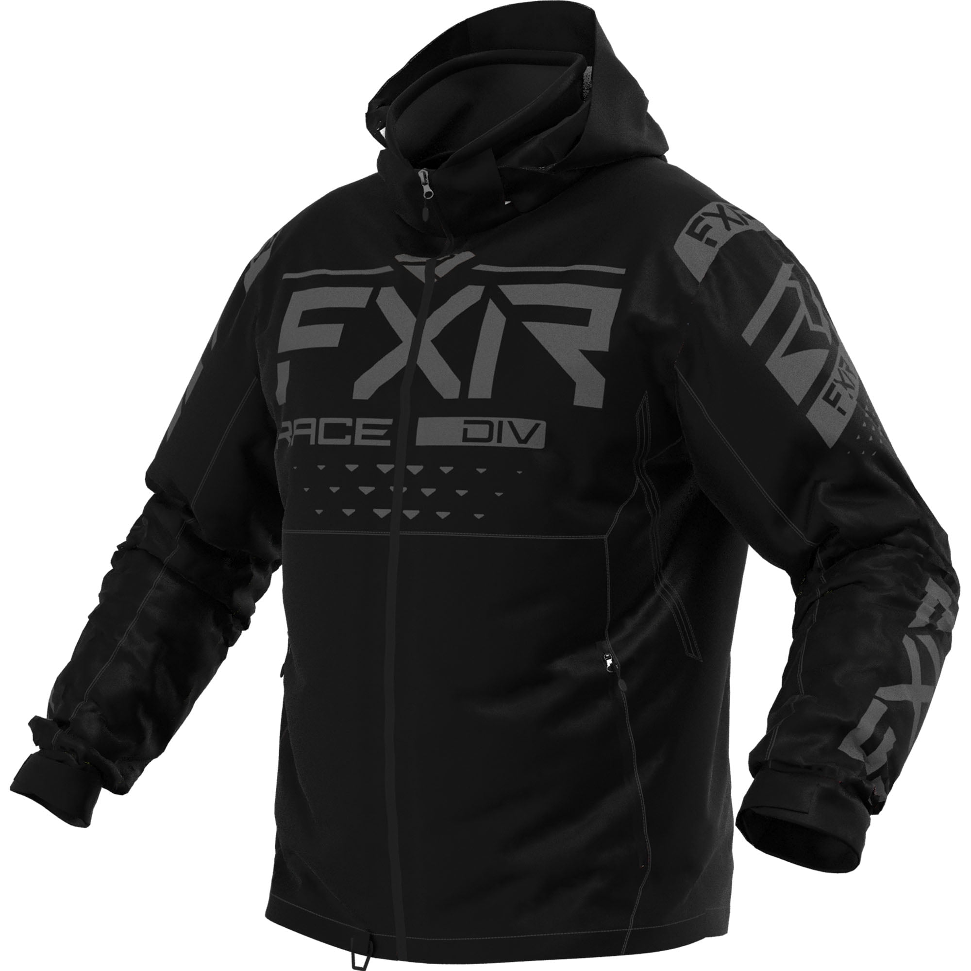 FXR RRX Snowmobile Jacket Wind WaterResistant Thermal Dry Vent Black