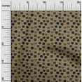 thumbnail image 2 of oneOone Cotton Silk Brown Fabric Christmas Craft Projects Decor Fabric Printed By The Yard 42 Inch Wide, 2 of 5