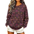 thumbnail image 2 of FNFYFH Halloween Sweatshirts Women Long Sleeve Graphic Halloween Shirts Casual Pullover Top, 2 of 8