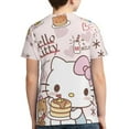 thumbnail image 2 of Hello Kitty T Shirts For Girls Boys, 3d Print Cartoon Graphics T Shirt, Youth Crewneck T-Shirt, Unisex Short Sleeve Top Tees Age 4-16 Years, 2 of 7