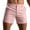 Pink, variant on XDZJLR Mens Shorts Casual Summer Solid Color Pocket Drawstring Loose Quick Dry Casual Sports Straight Beach Soft Running Shorts Men M-3Xl