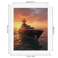 thumbnail image 2 of Paint by Numbers Kit for Adults, Luxurious Yacht Ocean Sunset Paint by Numbers, Easy Paint by Numbers Kit for Adults Beginner, DIY Adult Paint by Number Kits on Canvas, Home Decor, 2 of 7