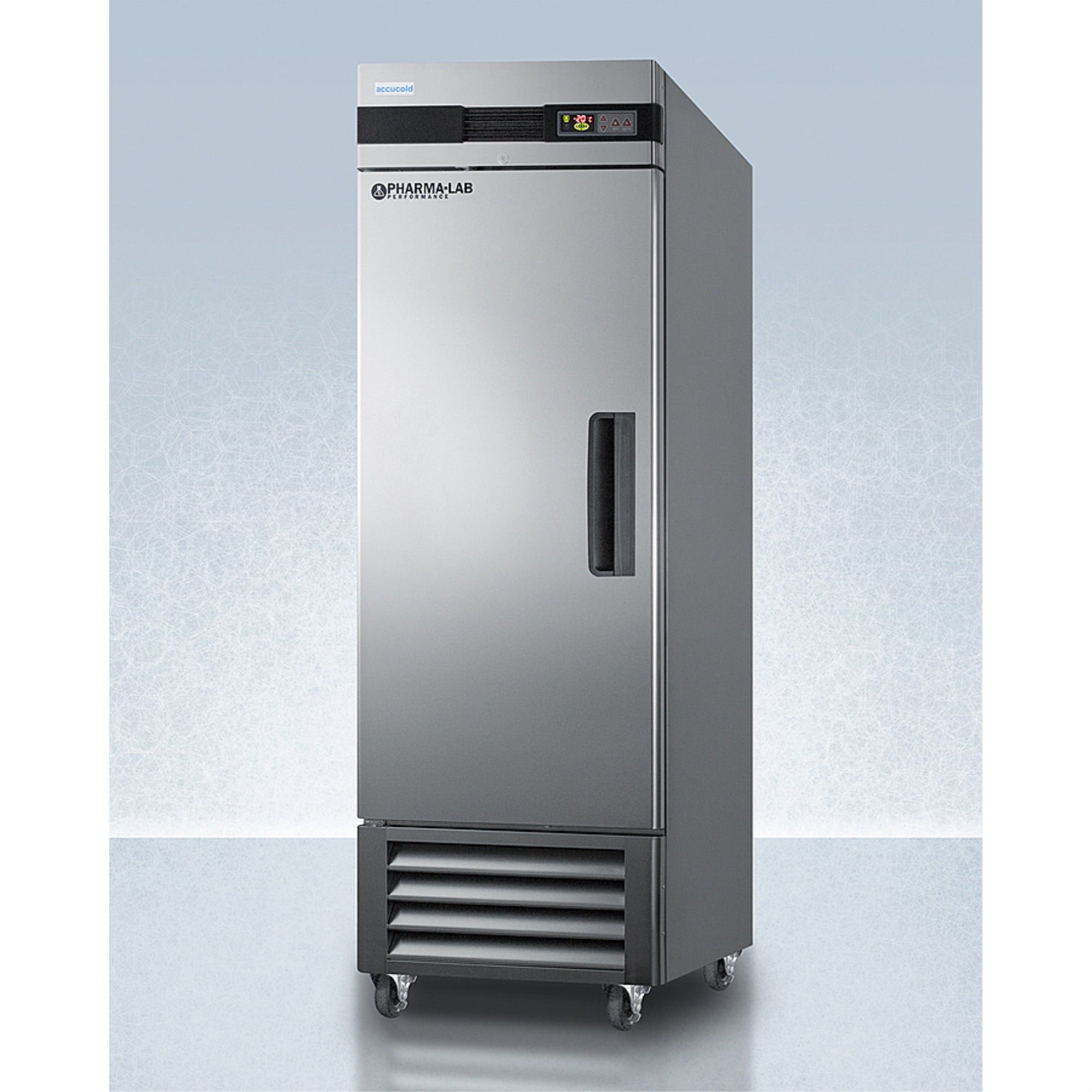 Summit Appliance AFS23MLLH 83.75 x 27.5 x 31 in. 23 cu ft. Pharma-Lab Frost-Free All-Freezer, Stainless Steel