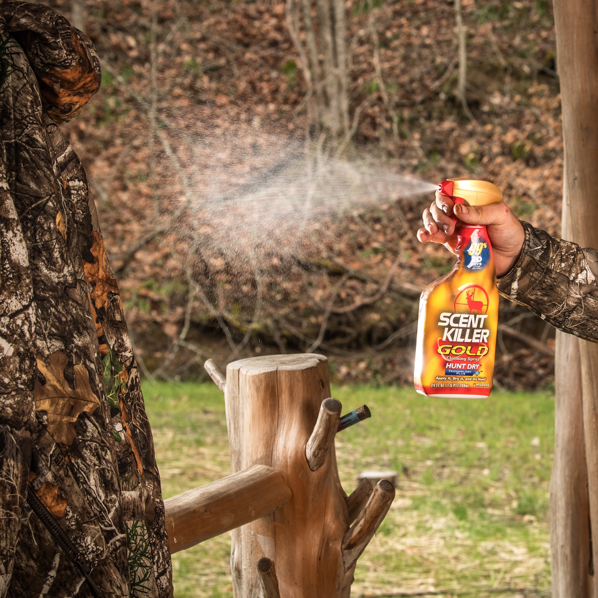 (2 pack) Wildlife Research Center Scent Killer Gold 24 fl oz Spray