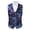 Bats Galaxy, variant on Black Bats Web Men's Suit Vest Halloween Tuxedo Wear Slim Fit V Neck Gothic Formal Dress Waistcoat Vests Top,Moon Star