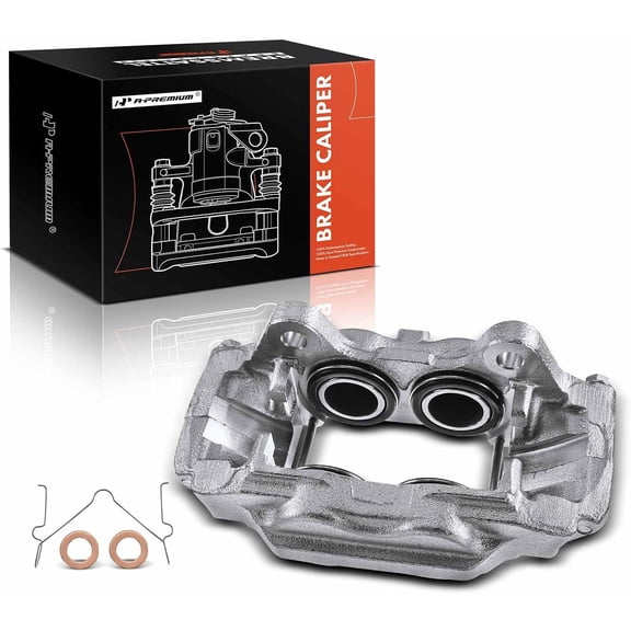 A-Premium Brake Caliper Assembly Compatible with Hummer H3 H3T 2006-2010 Front Passenger Side