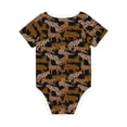 thumbnail image 2 of Rocae Leopard Print for Baby Climbing Clothes Soft Baby Romper for Active Infants Comfortable and Breathable Crawling Jumpsuit Unisex Baby Outfit 3 Months, 2 of 8