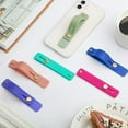 thumbnail image 3 of Lsupdaol 12 Pcs Phone Grip Strap Telescopic Finger Strap Bracket Portable Phone Finger Kickstand Handle Grip Holder(Classic Colors), 3 of 13