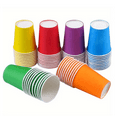 thumbnail image 2 of 60 Pieces 9 Ounce Disposable Paper Cups Party Cups Drinking Cups for Party, DIY and Holiday, 6 Colors, 2 of 9