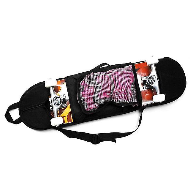 80cm Monopatín Llevar Monopatín Llevar Bolso Hombro Monopatín Equilibrio Scooter Cubierta de almacenamiento Mochila Bolsa de varios tamaños, 11 Feliz Sencillez