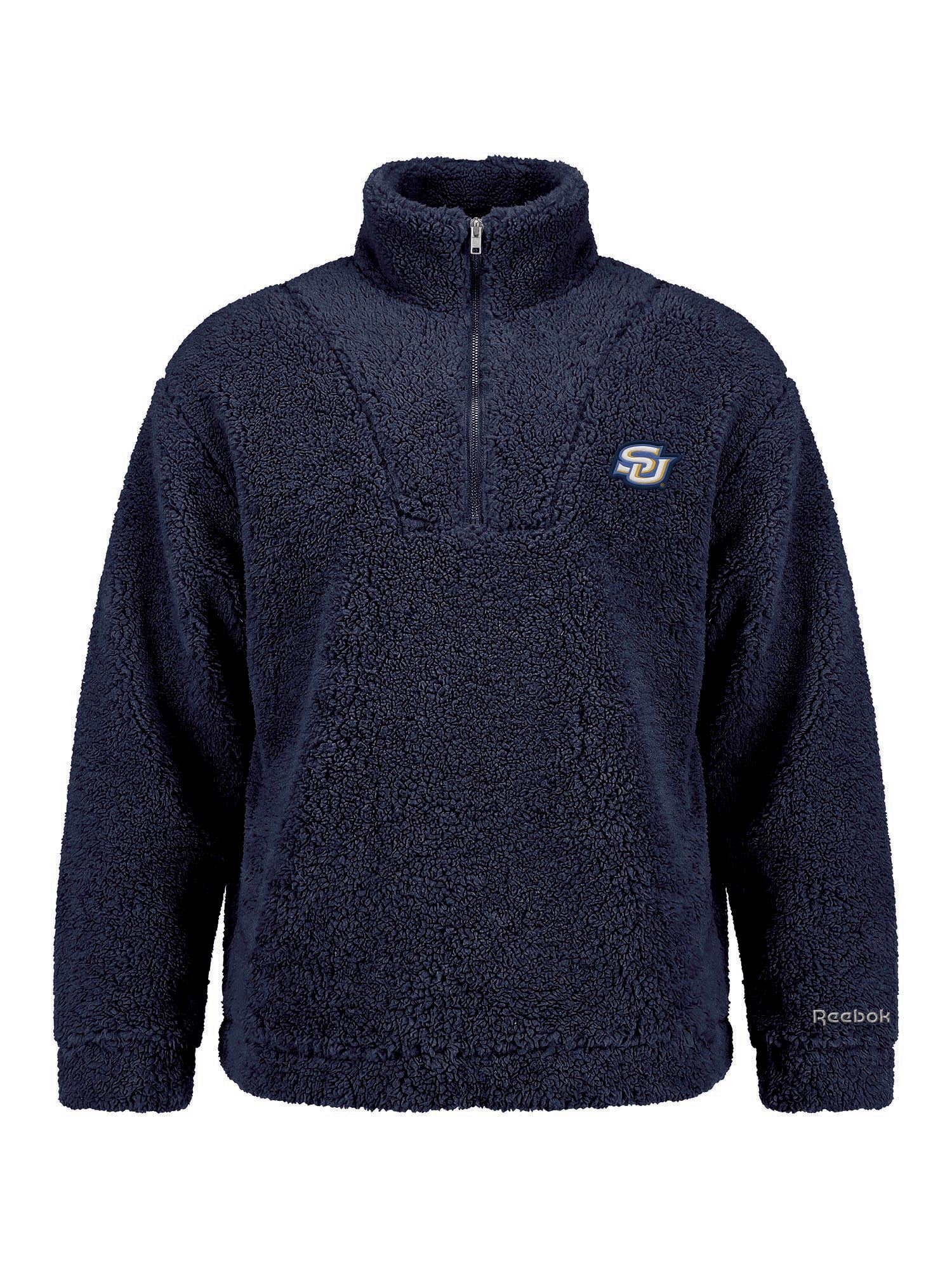 Southern University Jaguars Reebok Womens Relaxed Fit Qtr Zip Sherpa Pullover