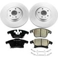 thumbnail image 2 of PowerStop Front Geomet Coated Brake Rotor and Pad Kit Fits: FORD LINCOLN Select Models CRK6816, 2 of 5