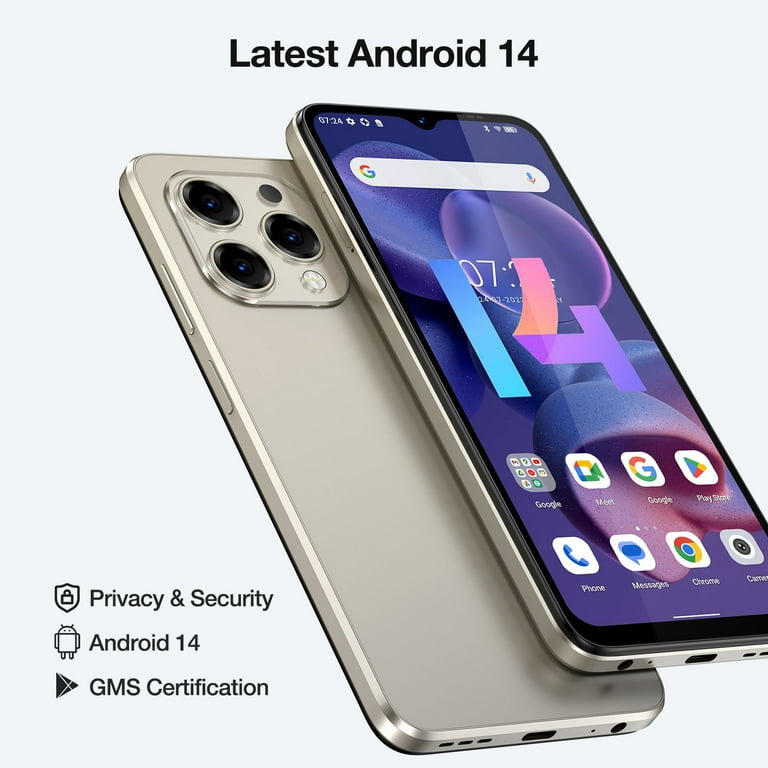 DOOGEE N55 (2025) Android 14 Cell Phone, 9GB+128GB Expandable 1TB