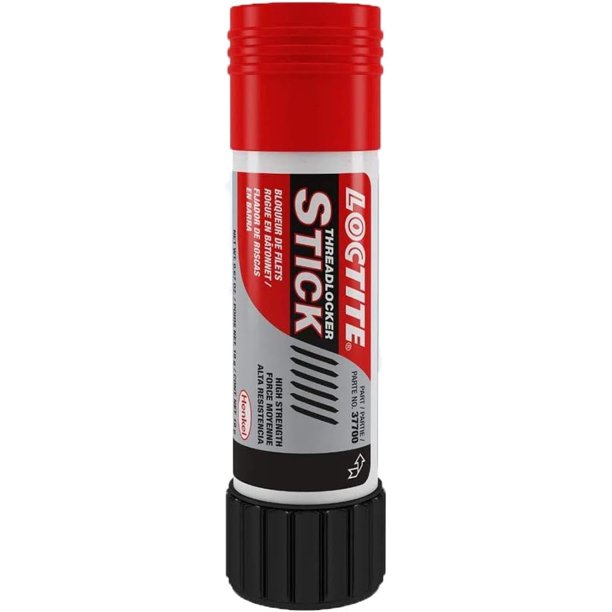 Loctite Barra Pegamento Fijador Roscas Rojo 268: Multiusos, Alta Resistencia, Anaeróbico, para Aplicaciones Alta Resistencia, Funciona en Todos los Metales / Barra Cera Roja 19g (PN: 37700-511535)