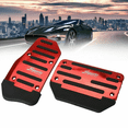 thumbnail image 3 of 2PCS Universal Non-Slip Automatic Car Gas Brake Foot Pedal Pad Cover, 3 of 7