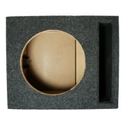 Car Audio Single 10 SPL Bass Subwoofer Labyrinth Vent Sub Box Stereo Enclosure