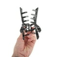 thumbnail image 3 of Unique Bargains 1 Pc Fashionable Tie Design Hair Clips for Home Black, 3 of 5
