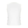 thumbnail image 5 of ZyeKqe Mens Tank Top Sleeveless Button up Shirts Round-Neck Loose Fitting Summer Tees T Shirts, 5 of 6