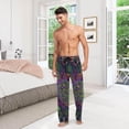 thumbnail image 7 of Mandala Sea Turtle Ghost Pajama Pants, Men's Lounge Pants Light with Drawstring and Pockets, Christmas New Year Birthday Father's Day Gifts, Medium, 7 of 7