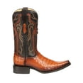 thumbnail image 3 of El General Men's Exotic Caiman Belly Cowboy Boots - Cognac 45080, 3 of 6