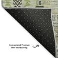 thumbnail image 5 of Addison Rugs Mayfield Premium Machine Washable Transitional Stripes Beige Rectangle Rug, 9' x 12', 5 of 7